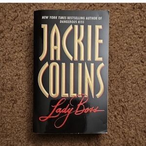 Jackie Collins 'Lady Boss' Softcover Book